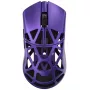 WLpele Beast X Mini Pro Solid Sides spēļu pele ar Omron optiskajiem slēdžiem, violeta