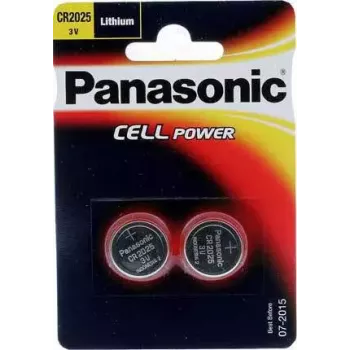 Vienreizlietojamā baterija Panasonic CR2025