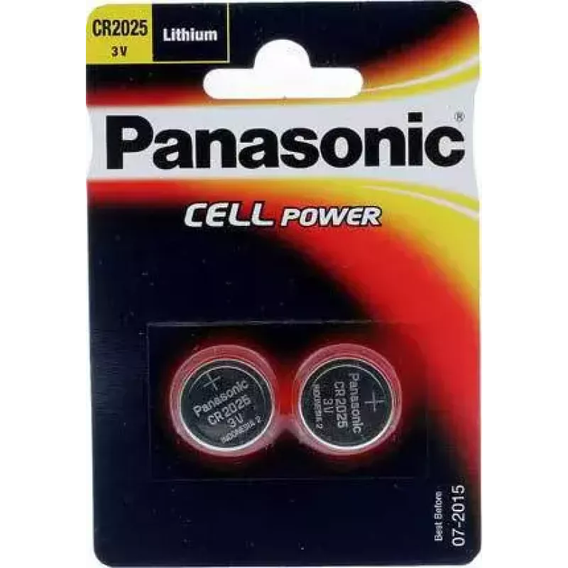 Vienreizlietojamā baterija Panasonic CR2025