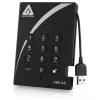 Ārējais cietais disks Apricorn 2TB USB 3.2 Gen 1 Aegis Padlock
