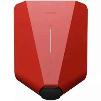 Priekšējais vāks Easee Electric Vehicle Charging Accessories Sarkanā krāsā Iekštelpām un ārā