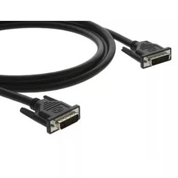 DVI kabelis Kramer Electronics DVI Copper kabelis 7,6 m DVI-D melns