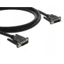 DVI kabelis Kramer Electronics DVI Copper kabelis 7,6 m DVI-D melns