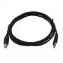 USB kabelis Kramer Electronics 3m USB 2.0 USB A USB B Melns