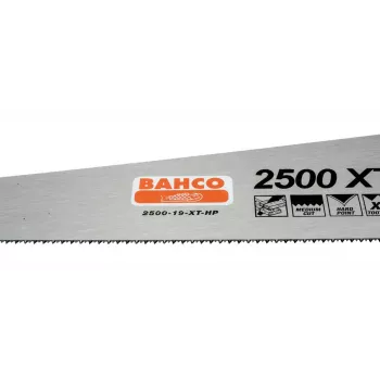 Backsaw Bahco 2500-19-XT-HP 47.5 cm Melns oranža Stainless Steel