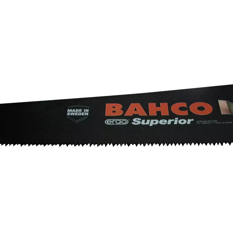 Mugurējās zāģis Bahco 2700-24-XT7-HP 60 cm Melns Oranžs