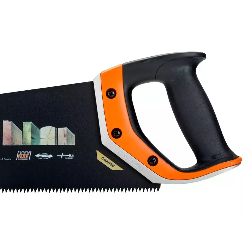 Mugurējās zāģis Bahco 2700-24-XT7-HP 60 cm Melns Oranžs