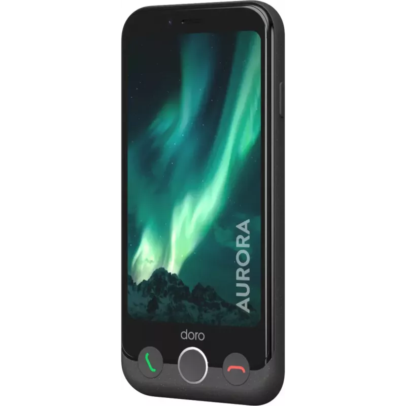 Viedtālrunis Doro Aurora 11 4,5 collu Dual SIM Android 14 4 GB 64 GB 3000 mAh grafīta