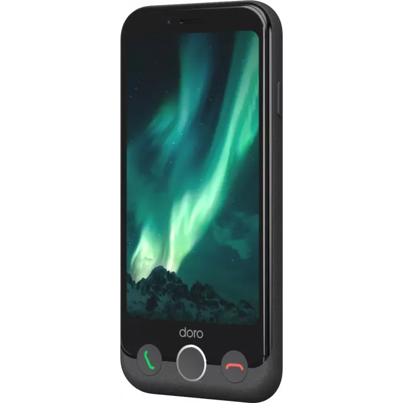 Viedtālrunis Doro Aurora 11 4,5 collu Dual SIM Android 14 4 GB 64 GB 3000 mAh grafīta