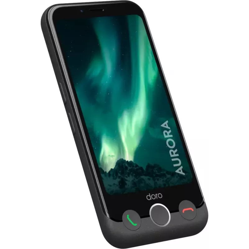 Viedtālrunis Doro Aurora 11 4,5 collu Dual SIM Android 14 4 GB 64 GB 3000 mAh grafīta