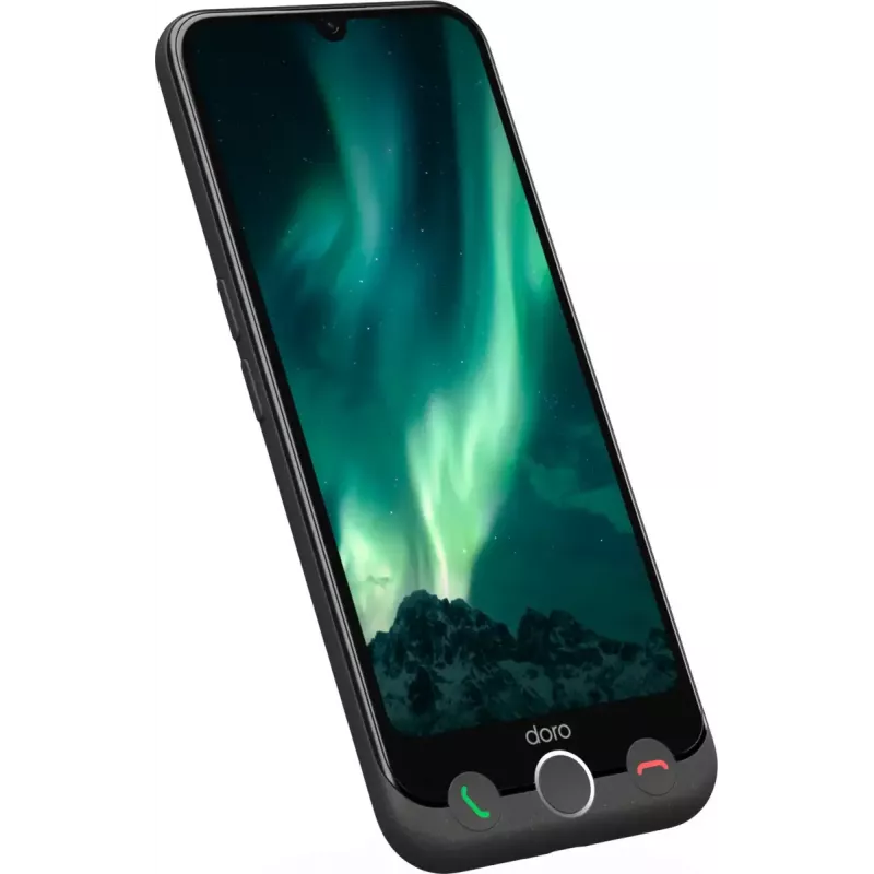 Smartphone Doro Aurora A31 6.1 inch Dual SIM Android 14 6GB RAM 128GB Graphite pelēka