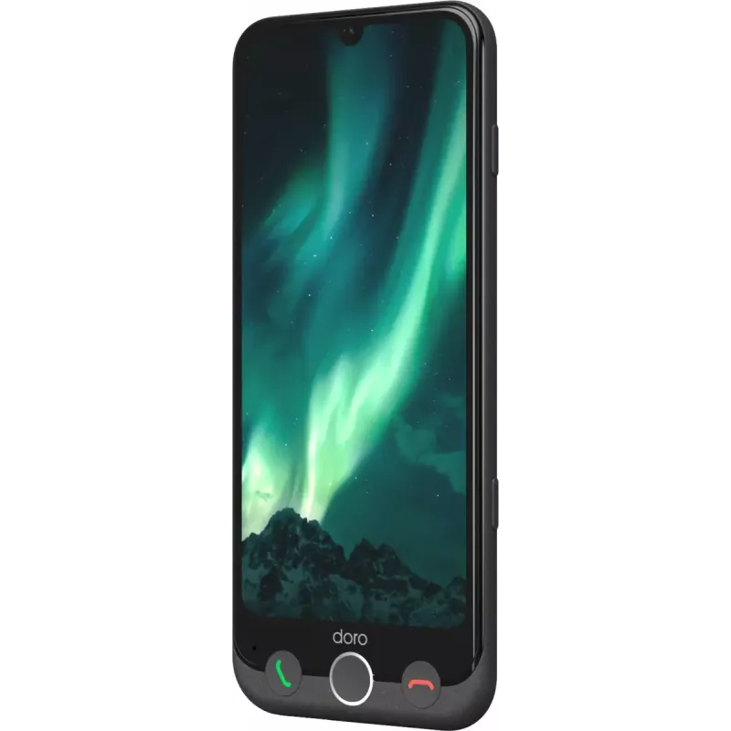 Smartphone Doro Aurora A31 6.1 inch Dual SIM Android 14 6GB RAM 128GB Graphite pelēka