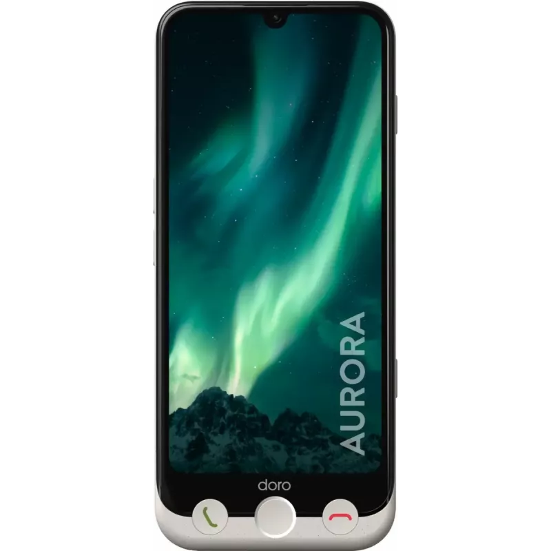 Smartphone Doro Aurora A31 6.1 inch Dual SIM Android 14 6GB RAM 128GB Graphite pelēka