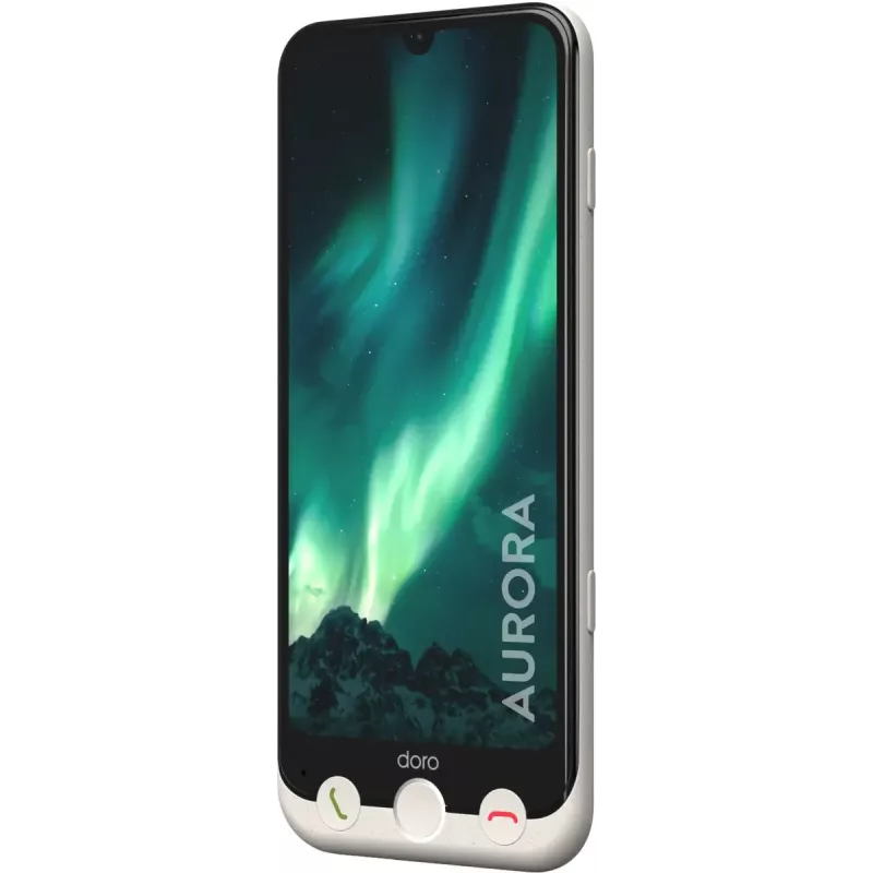 Smartphone Doro Aurora A31 6.1 inch Dual SIM Android 14 6GB RAM 128GB Graphite pelēka