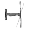 Deltaco ARM-0256 TV sienas stiprinājums 139,7 cm (55 collas) melns