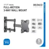 Monitora stiprinājums Deltaco ARM-1204 27 collu sienas melns