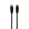 DisplayPort kabelis Deltaco DP8K-1050-LSZH 5 m Melns