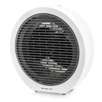 Elektriskais ventilatora sildītājs Emerio FH-109947 2000 W, ventilācija, regulējams termostats, balts