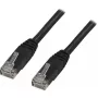 Tīkla kabelis Deltaco TP-611S RJ-45 Cat6 1,5m Melns