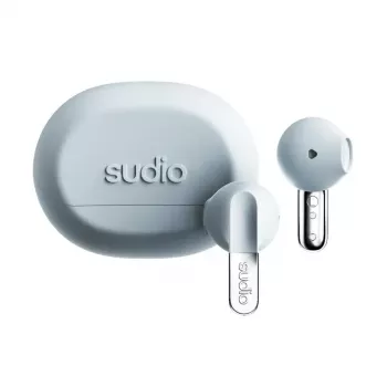 Bezvadu austiņas Sudio N3 zilas Bluetooth 5.0 ar trokšņu slāpēšanu