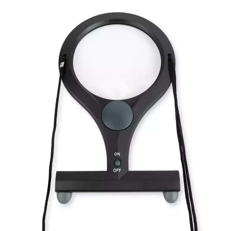Rokas palielinātājs Carson LumiCraft 2x, LED, ar baterijām, melns, 135×23×226 mm