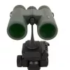 Binokļi Carson JR Series 10x42 BaK-4, kompakts jumtveida prizmas modelis, melns/zaļš