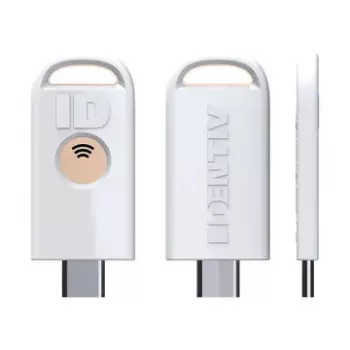 Piekļuves karte Identiv 905602-6, balta, viena iepakojumā, saderīga ar uTrust FIDO2 NFC