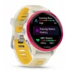Sporta viedpulkstenis GARMIN Forerunner 570 42 mm, 1,2 collu AMOLED 390×390, GPS, Wi‑Fi, 8 GB, 42 g, silikona siksniņa