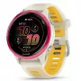 Sporta viedpulkstenis GARMIN Forerunner 570 42 mm, 1,2 collu AMOLED 390×390, GPS, Wi‑Fi, 8 GB, 42 g, silikona siksniņa