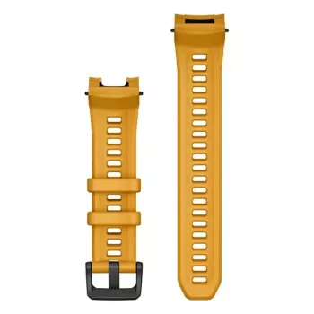Siksniņa Garmin viedpulkstenim, 22 mm platums, dzeltena, garums 129 mm