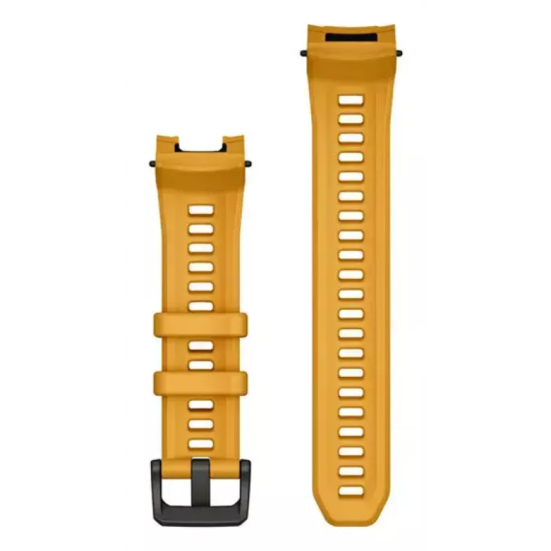 Siksniņa Garmin viedpulkstenim, 22 mm platums, dzeltena, garums 129 mm