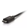 C2G 3 m DisplayPort vīriešais-HDMI vīriešais adaptera kabelis melns