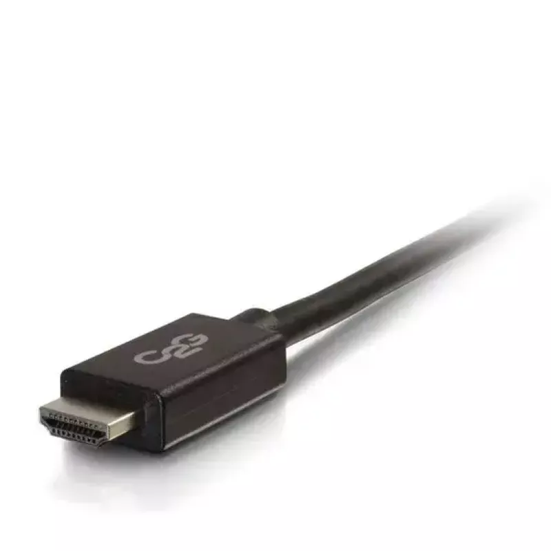 C2G 3 m DisplayPort vīriešais-HDMI vīriešais adaptera kabelis melns