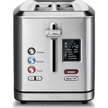 Toaster Solis Flex-Toaster 8004 bulciņu sildītājs nerūsējošais tērauds