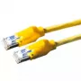 S/FTP komutācijas kabelis Draka Comteq Cat6 dzeltens 3m
