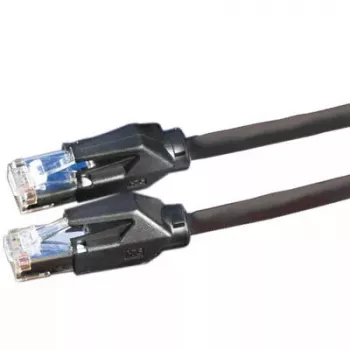 S/FTP komutācijas kabelis Cat6 Dätwyler 15m Melns