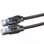 S/FTP komutācijas kabelis Cat6 Dätwyler 15m Melns