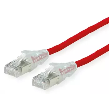 Tīkla kabelis Dätwyler Cables 21.05.0501 Sarkans 0,5m Cat6a S/FTP