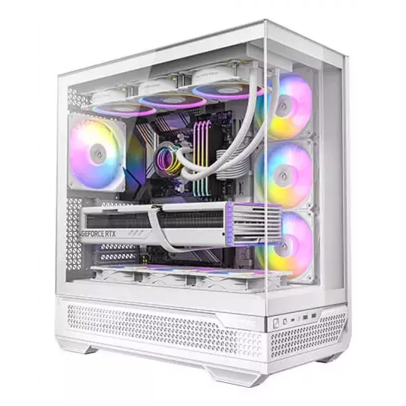 Datora korpuss Antec C7 ARGB Midi Tower balts