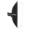 Softbox Elinchrom Rotalux Squarebox 1000×1000×420 mm, Melns/Silver
