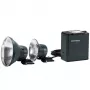 Elinchrom ELB 500 TTL Dual To Go fotostudijas aprīkojuma komplekts ar 2 reflektoriem un 2 lampām
