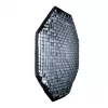 Astoņstūra reflektors Elinchrom 26778 melns sudraba 135 cm