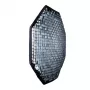 Astoņstūra reflektors Elinchrom 26778 melns sudraba 135 cm