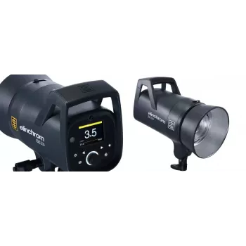 Foto studijas zibspuldzes iekārta Elinchrom 20737.2 522 Ws melna maiņstrāva 100-240 V
