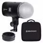 Kompakta zibspuldze Elinchrom ONE Melns Universal baterija Powered
