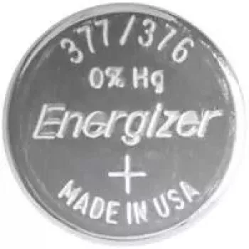 Vienreizējā baterija Energizer 377/376 Sudraba oksīda 1,55 V, 1 gab.