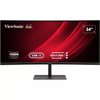 Monitors VIEWSONIC VG3419C-2 — īpaši plats izliekts 34 collu, 21:9 attiecība, VA panelis