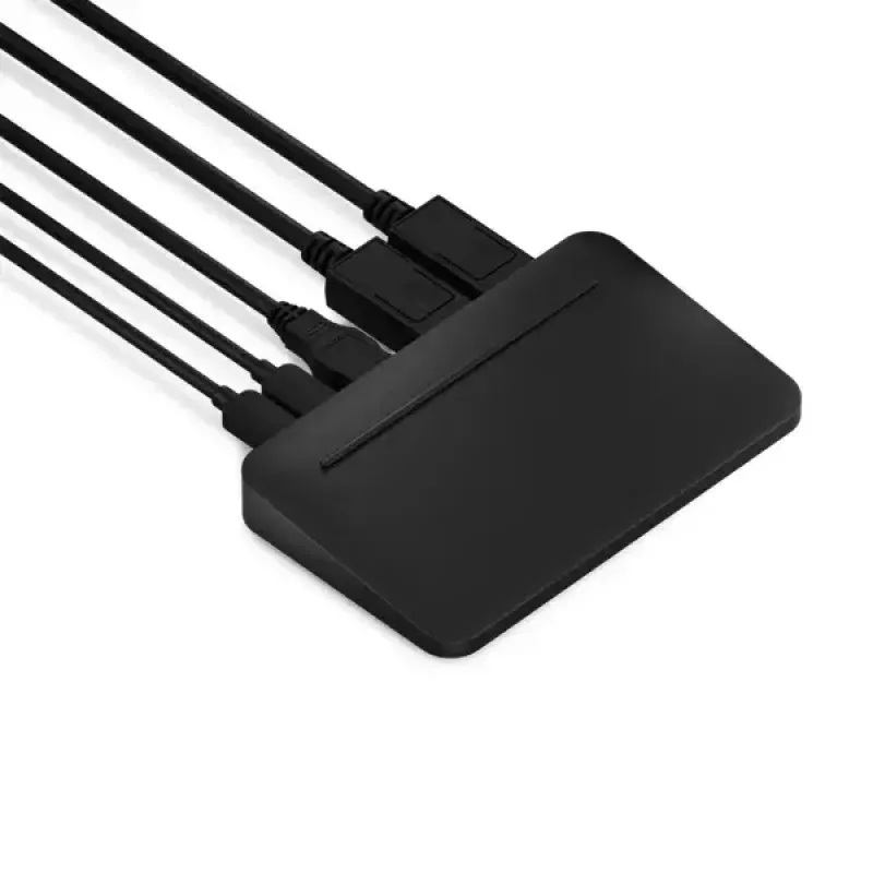 USB-C centrmezgls Brydge Stone Lite — HDMI, USB‑A 2.0, USB‑C (USB 3.2 Gen 1), melns, 134.9×82×20.1 mm