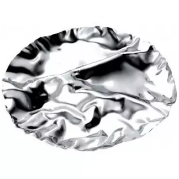 Servēšanas šķīvis Alessi Pepa apaļš nerūsējošais tērauds 32.3 cm