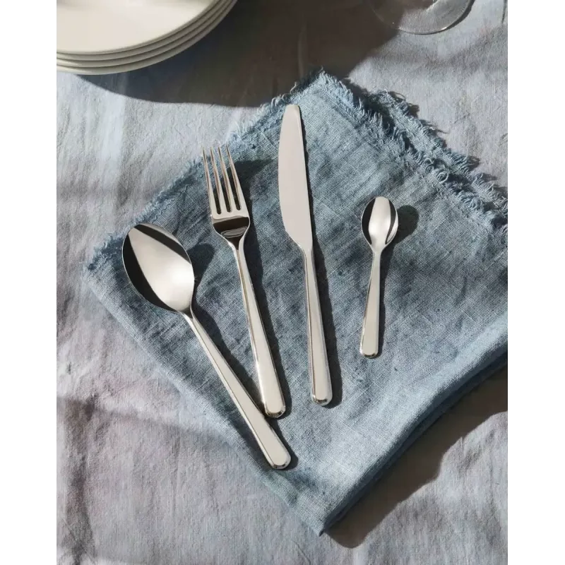 Virtuves galda piederumu komplekts ALESSI BG02S24 — galda nažu un dakšiņu komplekts, nerūsējošais tērauds
